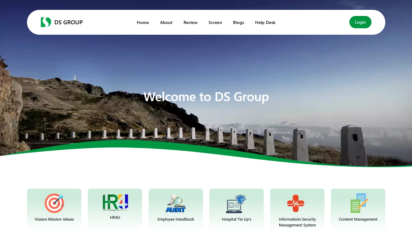 DS Group Intranet Portal Revamp